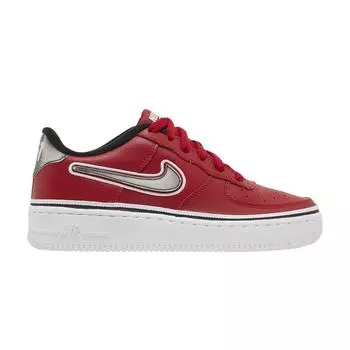 Nike Air Force 1 LV8 Sport GS Varsity Красные кроссовки Черно-белые AR0734-600