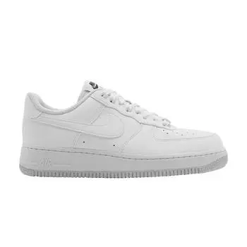 Nike Air Force 1 Move To Zero — женские кроссовки Triple White Black Metallic-Silver DC9486-101 38