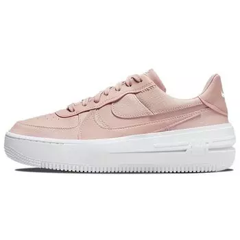 Nike Air Force 1 PLT.AF.ORM Розовые женские оксфордские кроссовки Белый Светло-Мягко-Розовый DJ9946-602 40