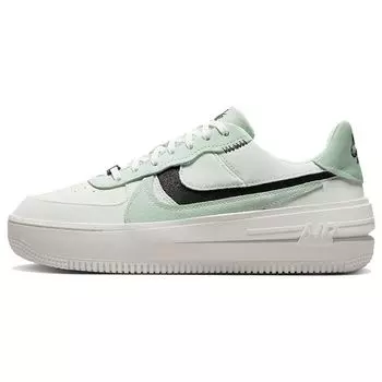 Nike Air Force 1 PLT.AF.ORM Barely Green Женские кроссовки Velvet-Brown Mint-Foam Enamel-Green DX3730-300 38.5
