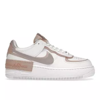 Nike Air Force 1 Shadow White Pink Оксфордские женские кроссовки Rose-Whisper Amethyst-Ash CI0919-113 38.5