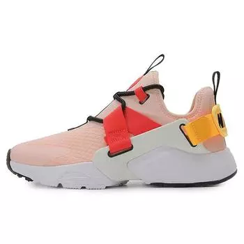 Nike Air Huarache City Low Washed Коралловые женские кроссовки Pink Summit-White AH6804-601