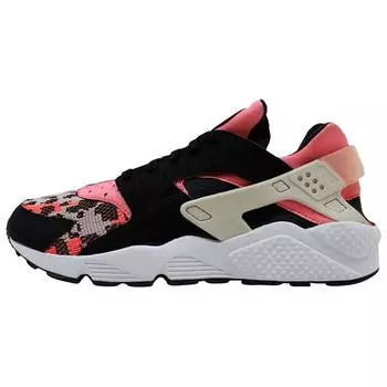 Nike Air Huarache Run PA Hot Lava мужские кроссовки черные Light-Bone-Hot-Lave-белые 705008-006 42
