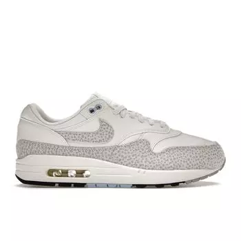Nike Air Max 1 Safari — женские кроссовки Summit белые Phantom Sail Photon-Dust FB5059-100 35.5
