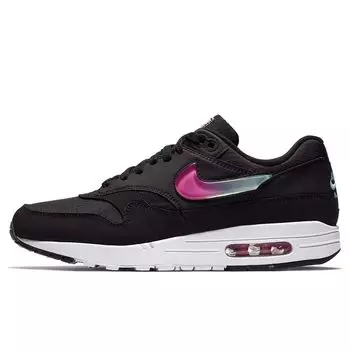 Nike Air Max 1 SE Jelly Jewel Черные мужские кроссовки Blue-Gaze Active-Fuchsia AO1021-003