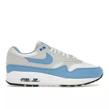 Nike Air Max 1 University Blue Мужские кроссовки White Photon-Dust Black FD9082-103 40.5