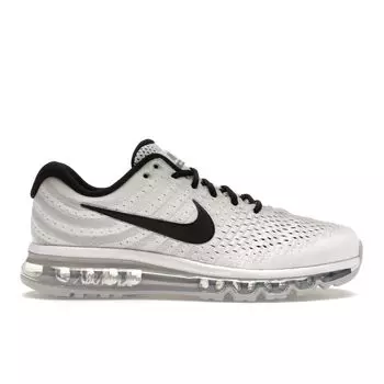 Nike Air Max 2017 Белые мужские кроссовки Black-Pure-Platinum 849559-100 44