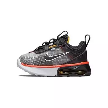 Nike Air Max 2021 TD Black Mystic Red Детские кроссовки Cosmic-Clay White DB1110-005 25
