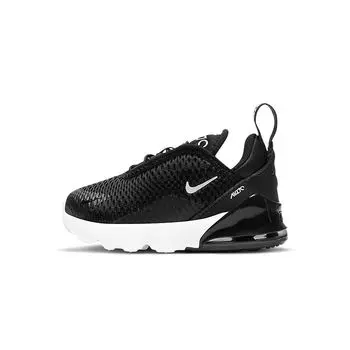 Nike Air Max 270 TD Черные Белые Детские Кроссовки Антрацит DD1646-002 21