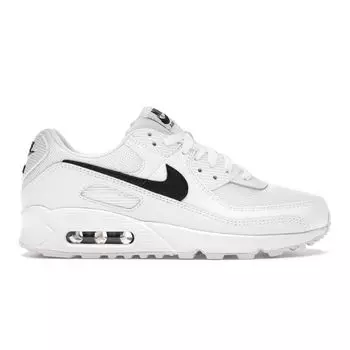 Nike Air Max 90 Белые черные женские кроссовки CQ2560-101 37.5