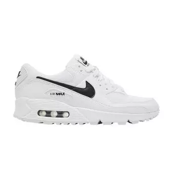 Nike Air Max 90 Белые черные женские кроссовки DH8010-101 37.5