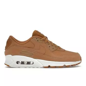Nike Air Max 90 Premium Flax мужские кроссовки Tan Sail HJ3153-200 41