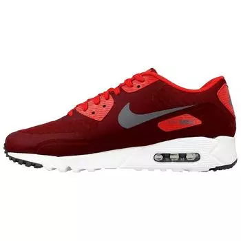Nike Air Max 90 Ultra Essential Team Red Мужские кроссовки Темно-серый Университетский Красный Белый 819474-602 44