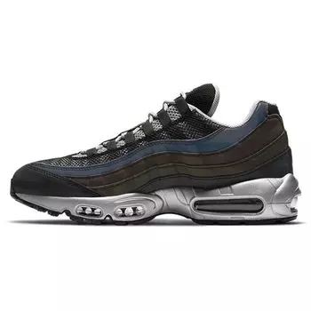 Nike Мужские кроссовки Air Max 95 Premium Rainbow 3M черные Game-Royal University-Red DH8075-001 40.5