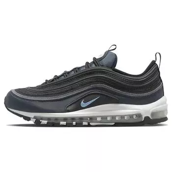 Nike Air Max 97 Black Dark Obsidian Мужские кроссовки Pure-Platinum University-Blue DQ3955-001 42.5