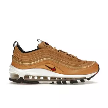 Nike Air Max 97 OG Metallic Gold 2023 Женские кроссовки Varsity-Red White Black DQ9131-700 37.5