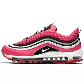 Nike Air Max 97 Sakura Pack — розовые женские кроссовки Pink-Blast White Black CV3411-600