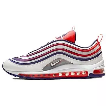 Nike Air Max 97 Ultra Infrared Purple Мужские кроссовки White Infrared-23 White-Court-Purple CI1957-617