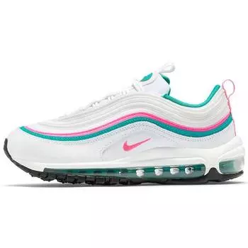 Nike Air Max 97 White Pink Turbo Green Женские кроссовки Hyper-Pink DC5223-100