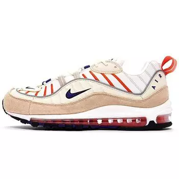 Nike Air Max 98 Sail Purple Мужские кроссовки Cream Court-Purple-Light-Cream-Desert-Ochre 640744-108