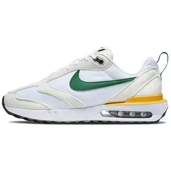 Nike Air Max Dawn Fabric Leather Sports Comfort Shock Absorbing Slip Anti-Slip Wear Устойчивые кроссовки Low Top Casual Shoes Men sneakers White Green DV3489-100 44