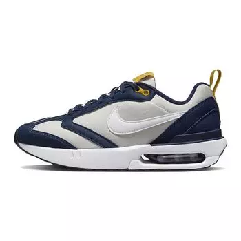 Nike Air Max Dawn GS Light Bone Midnight Navy Кроссовки кремово-желто-охровые DH3157-006 36