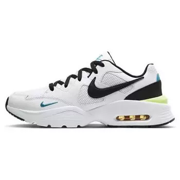 Nike Air Max Fusion белые мужские кроссовки черные Oracle-Aqua CJ1670-103