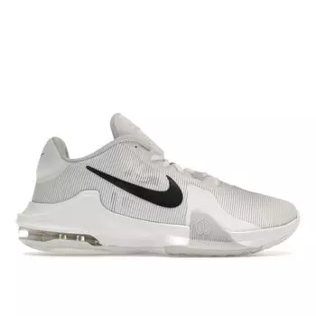 Nike Air Max Impact 4 Белые Черные мужские кроссовки Pure-Platinum DM1124-100 41