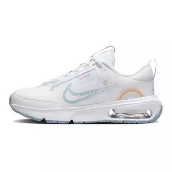 Nike Air Max Interlock SE GS белые потертые синие детские кроссовки Crimson-Bliss Aura DM1211-100 40