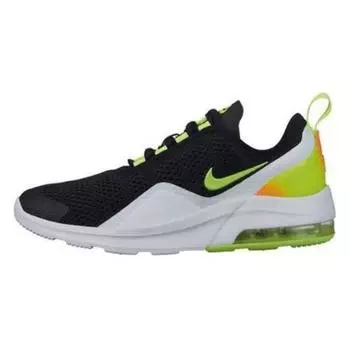 Nike Air Max Motion 2 RF GS Черные детские кроссовки Volt-White-Total-Orange BV0710-001 38.5