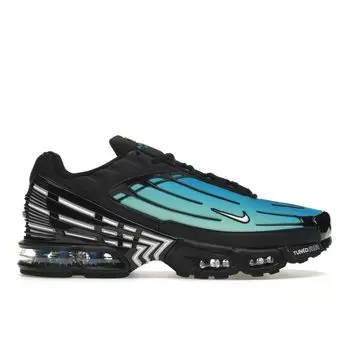 Nike Air Max Plus 3 Black Laser Blue Мужские кроссовки белые FQ2417-001 41