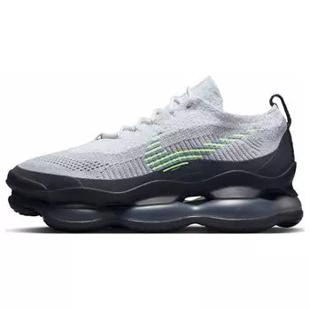 Nike Air Max Scorpion Flyknit Wolf Grey Volt Мужские кроссовки темно-дымчато-серые DJ4701-002 42
