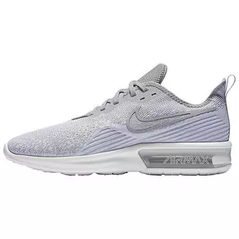 Nike Air Max Sequent 4 Wolf Grey Мужские кроссовки белые бело-волчьи-серые AO4485-100 40