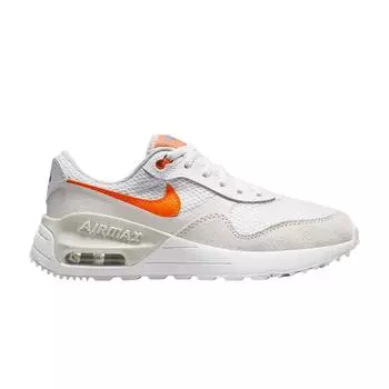 Nike Air Max SYSTM GS White Total Orange Детские кроссовки Phantom Photon-Dust DQ0284-114 37.5