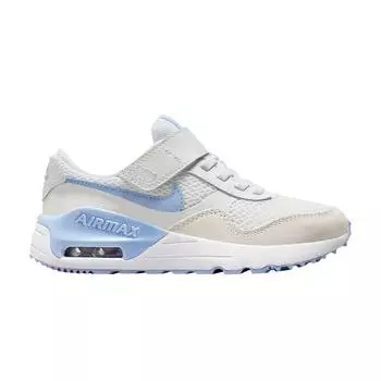 Nike Air Max SYSTM PS Белый кобальт Bliss Детские кроссовки Summit-White Pure-Platinum DQ0285-111 29.5