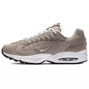 Nike Air Max Triax LE Grey Suede Мужские кроссовки Cobblestone Metallic-Silver Black CT0171-001