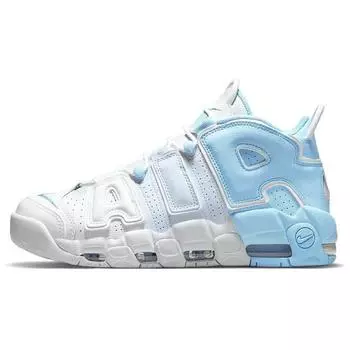 Nike Air More Uptempo Psychic Синие женские кроссовки разноцветные DJ5159-400 45.5