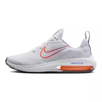 Nike Air Zoom Arcadia 2 GS Football Grey Total Orange Blue Детские кроссовки Белый Астрономический-Синий Черный DM8491-004 40