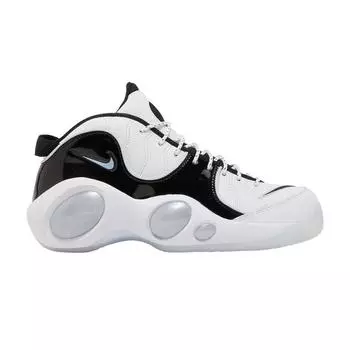 Nike Air Zoom Flight 95 Черные лакированные мужские кроссовки Белые разноцветные футбольно-серые DV0820-100 41