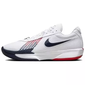 Nike Air Zoom GT Cut Academy EP USA мужские кроссовки белые спортивные-красные обсидиановые FB2598-104 44.5