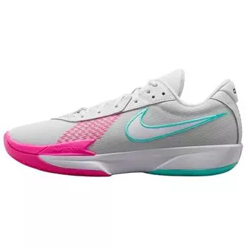 Мужские кроссовки Nike Air Zoom GT Cut Academy EP South Beach Серые Photon-Dust Pink-Blast FB2598-012 44.5