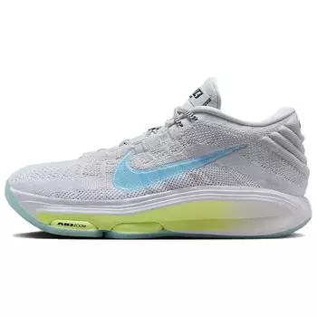 Nike Air Zoom GT Hustle 3 EP Pure Platinum Glacier Blue Мужские кроссовки Белый Светло-Лимонный Твист FV5952-004 44.5