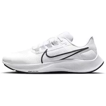 Nike Air Zoom Pegasus 38 Белые черные мужские кроссовки Pure-Platinum Volt CW7356-100 40.5