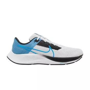 Nike Air Zoom Pegasus 38 Pure Platinum Photo Blue Мужские кроссовки Белый Черный Голландско-Синий CW7356-009 44
