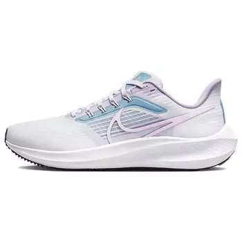 Nike Air Zoom Pegasus 39 Белые лазурные женские кроссовки Black Doll DZ4445-100 38.5