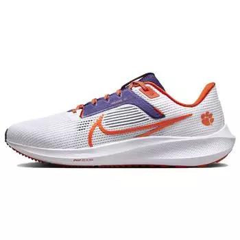 Nike Air Zoom Pegasus 40 Clemson мужские кроссовки белые New-Orchid University-оранжевый DZ5966-100 44