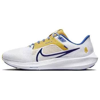 Nike Мужские кроссовки Air Zoom Pegasus 40 North Carolina A&T белые Varsity-Maize Sport-Royal DZ5952-100 42.5