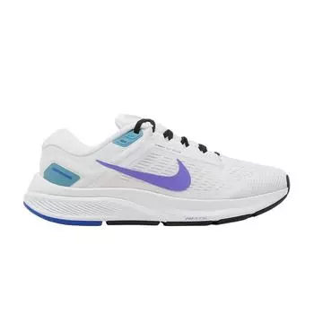 Женские кроссовки Nike Air Zoom Structure 24 White Psychic Purple Barely-Grape Cerulean DA8570-105 36