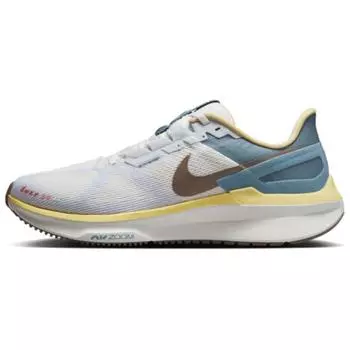 Nike Air Zoom Structure 25 Summit White Mink Brown мужские кроссовки Soft-Yellow HV5976-121 42