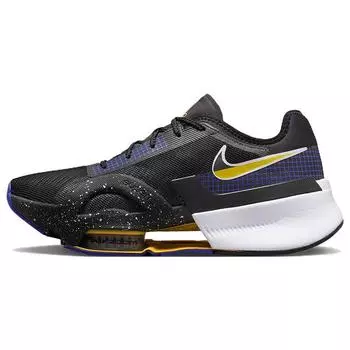Nike Air Zoom SuperRep 3 Черные женские кроссовки в крапинку Lapis Yellow-Ochre Doll DA9492-001 36